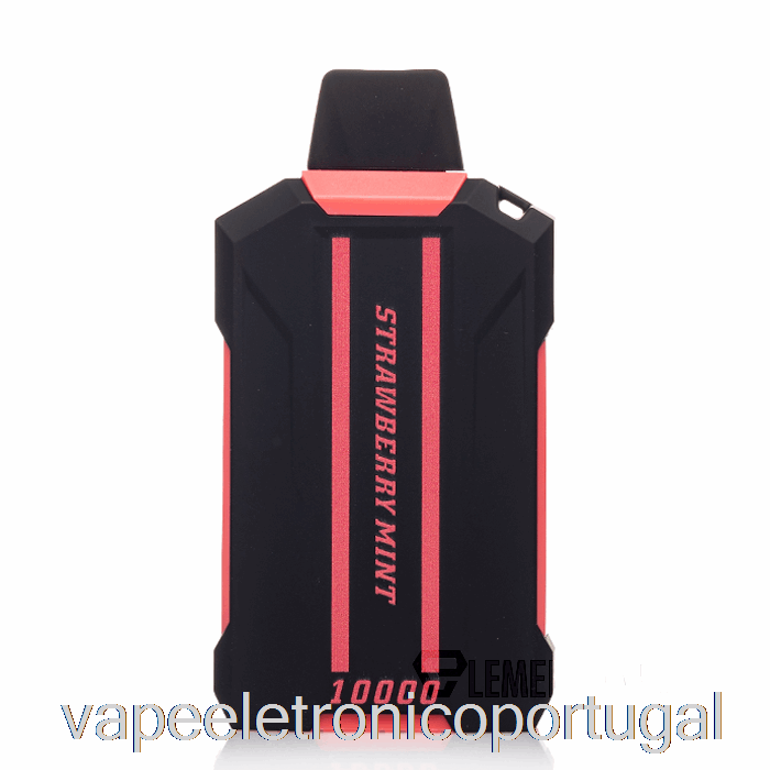 Vape Eletrônico Posh Xtron 10000 Descartável Morango Menta